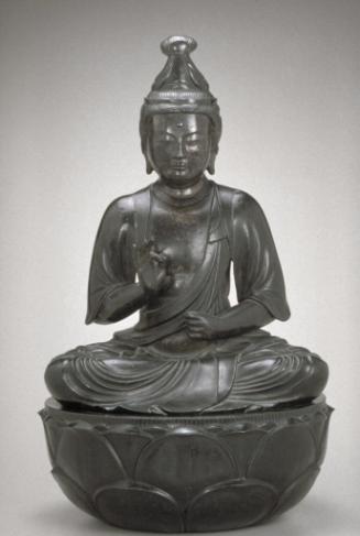 Seated bodhisattva Avalokiteshvara (Kannon)