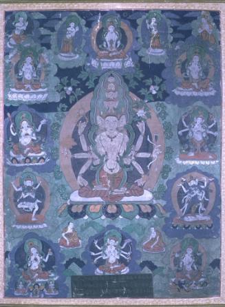 Eleven-headed form of the bodhisattva Avalokiteshvara