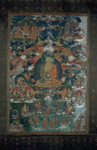 The Buddha Shakyamuni and Eight bodhisattvas
