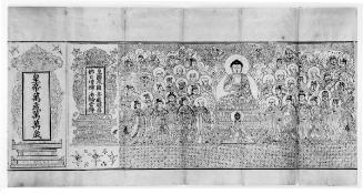 A Manuscript of the Suvarnaprabhasa Sutra with Collected Commentary (Jin guang ming jing wen ju bing ji)