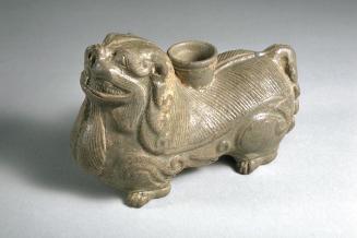 Lion-shaped vessel