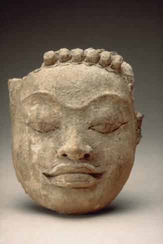 Head of a Buddha image