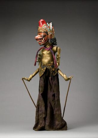 The demon king Hidhimba (Arimba), brother of the giantess Hidhimbi (Arimbi)