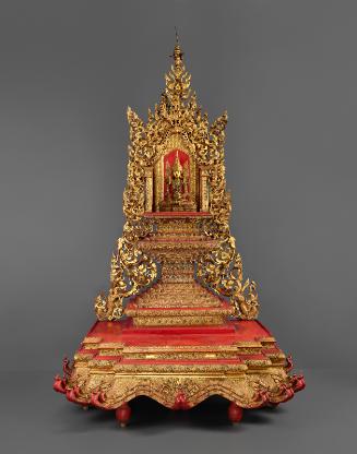 Throne for a Buddha image