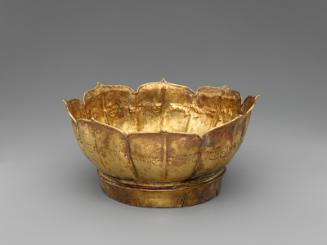 Lotus-shaped bowl