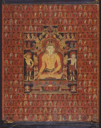 The cosmic Buddha Ratnasambhava