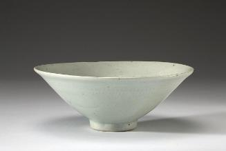 Teabowl with design of grasses