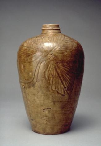 Bottle with incised decoration
