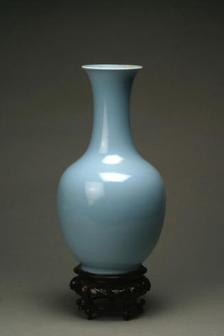 Vase with a flaring mouth