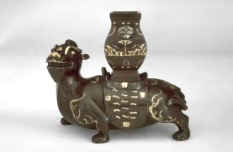 Incense burner in the shape of a mythical beast