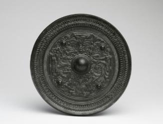 Mirror with Daoist personages
