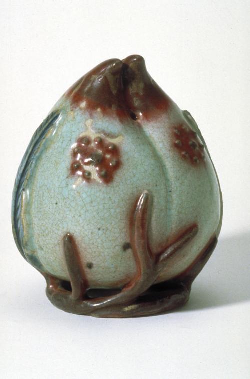 桃型水滴 Peach-shaped water dropper – Works – Asian Art Museum