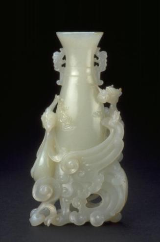 Vase with dragon and phoenix