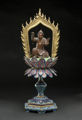 Temple ornament - shrine, one of a pair