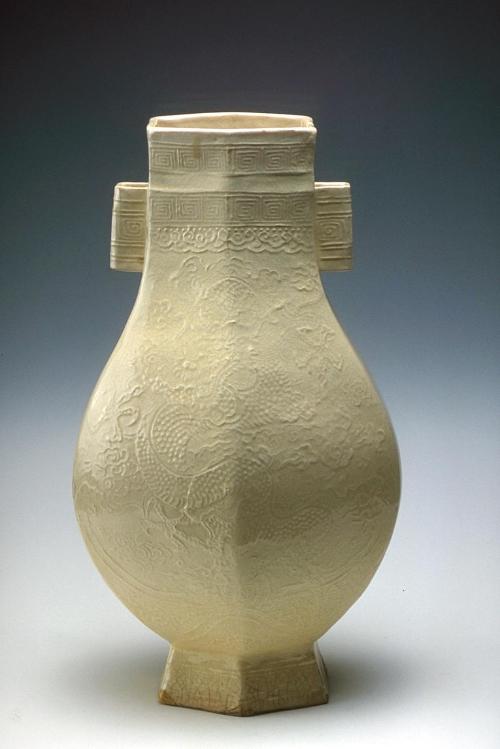 Hexagonal vase