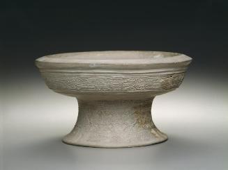 Stem-cup with shallow bowl (dou)