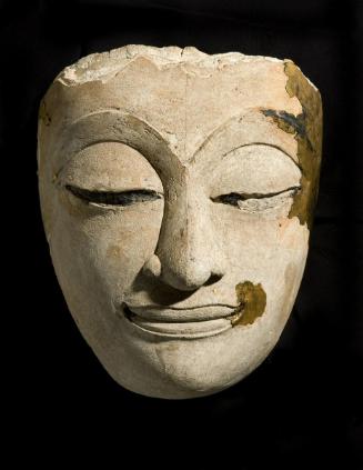 Head of a Buddha image
