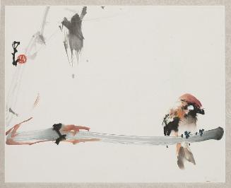Sparrows and Bamboo