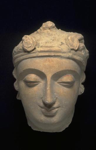Head of a bodhisattva