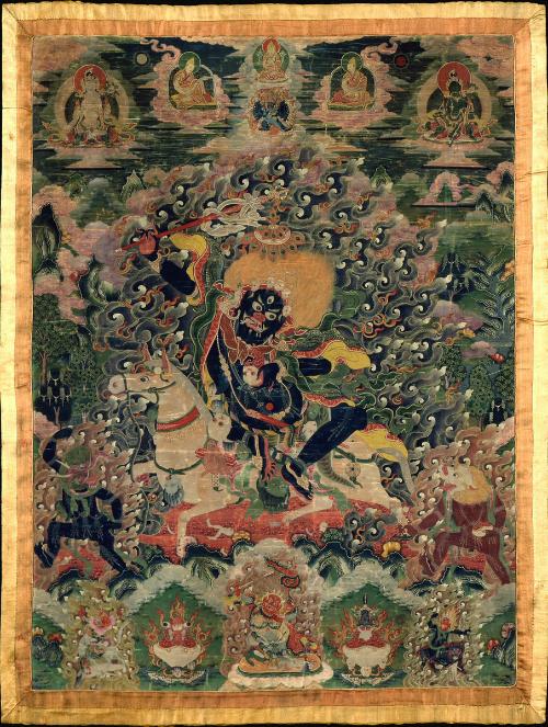 The Buddhist deity Palden Lhamo