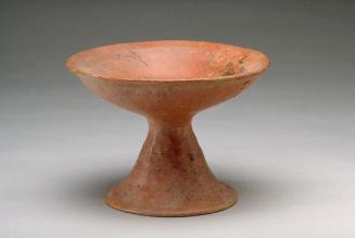 Stand, one of a set of two with a jar