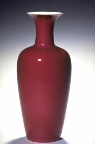 Vase with a flaring neck