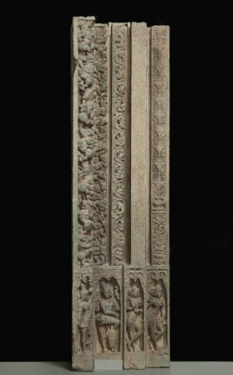 Section of a doorframe