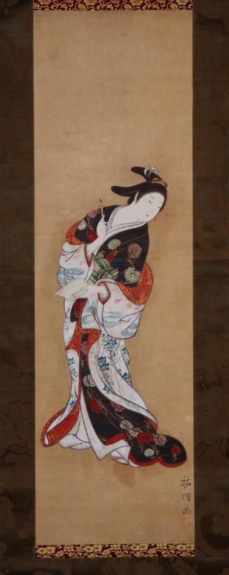 Standing Courtesan