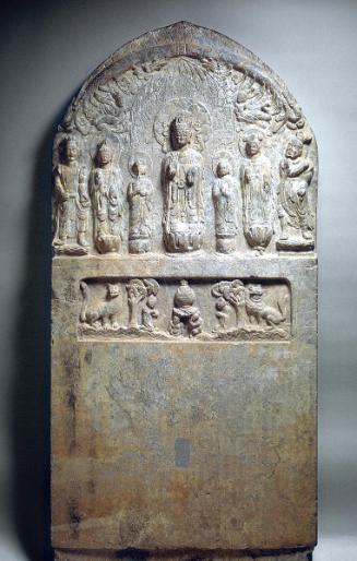 Buddhist votive stele