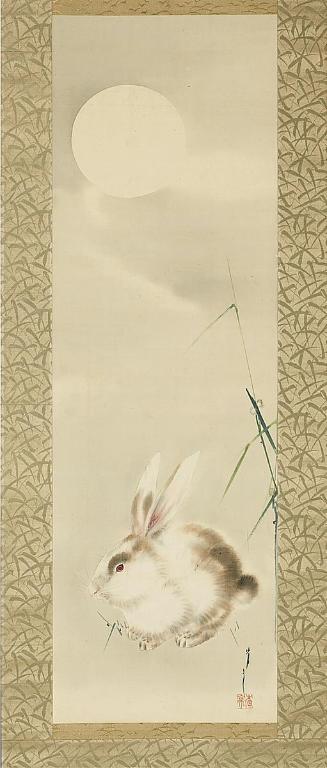 Rabbit and Moon