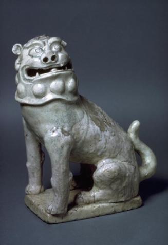 Guardian dog, one of a pair
