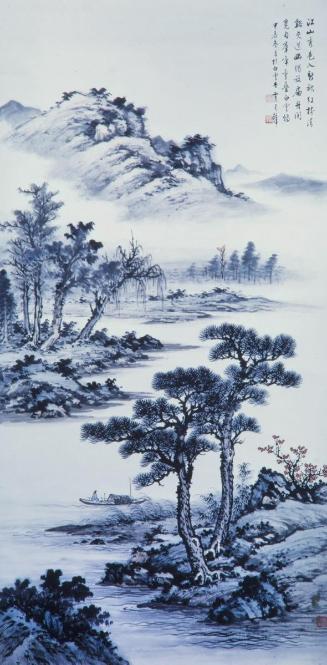 Landscape with Elegant Colors at the Approach of Fall