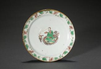 Circular saucer