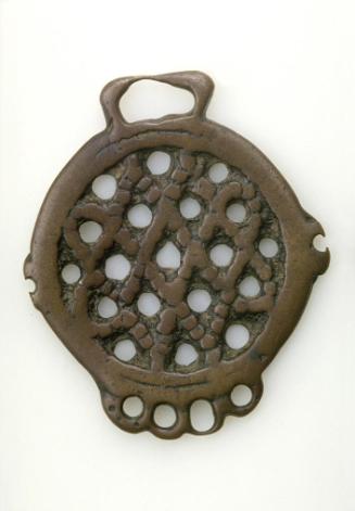 Medallion with endless knot