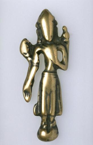 The Bodhisattva Avalokiteshvara holding a lotus
