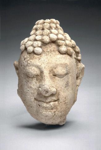 Head of a Buddha image