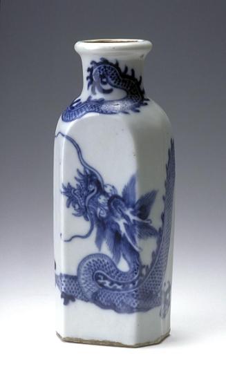 Bottle with dragon