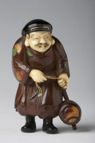 Daikoku, god of wealth, and his mallet
