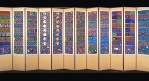 Abbot Hyegak's dancheong patterns