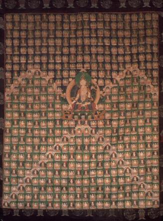 Thousand images of the Buddhist deity White Tara