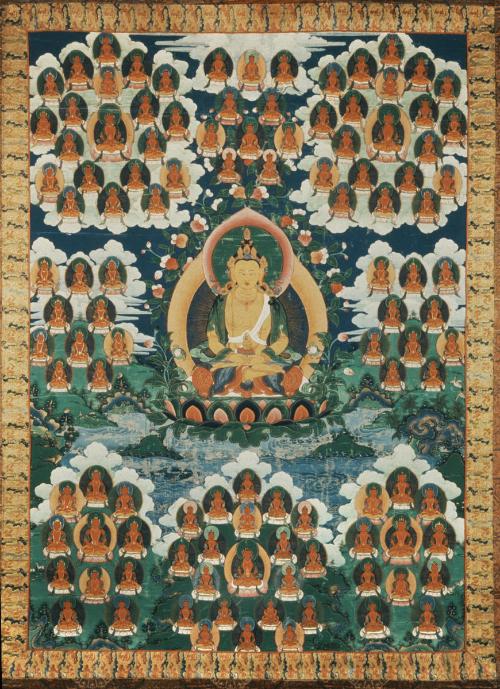 The cosmic Buddha Amitayus