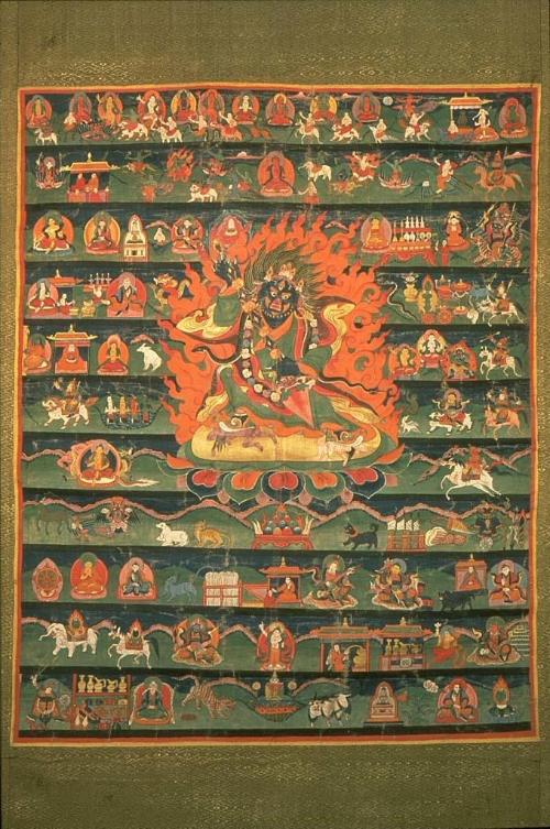 The Buddhist guardian Mahakala Legden