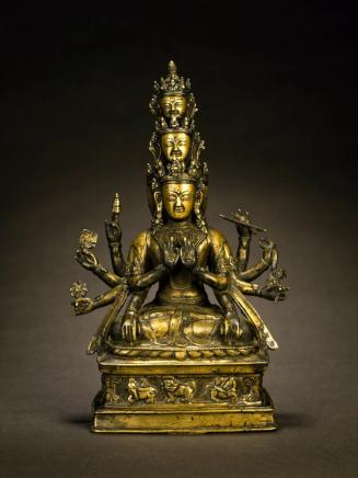 The Bonpo deity Kunzang Galwa Dupa