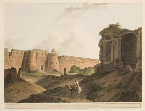 The Western Entrance of Shere Shah's Fort, Delhi