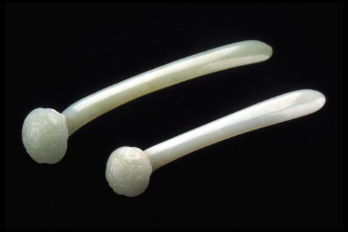Hairpin with ruyi fungus