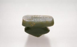 Stamp seal with scorpion