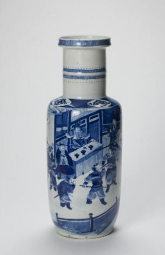 Vase, one of a pair