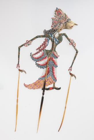 A refined female (?) character in jacket and crown and shoes