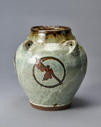Oval vase