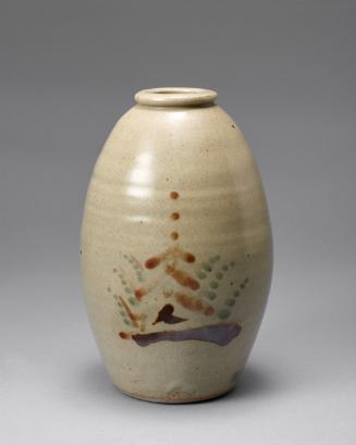 Oval vase
